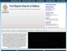 Tablet Screenshot of fbcdebary.org